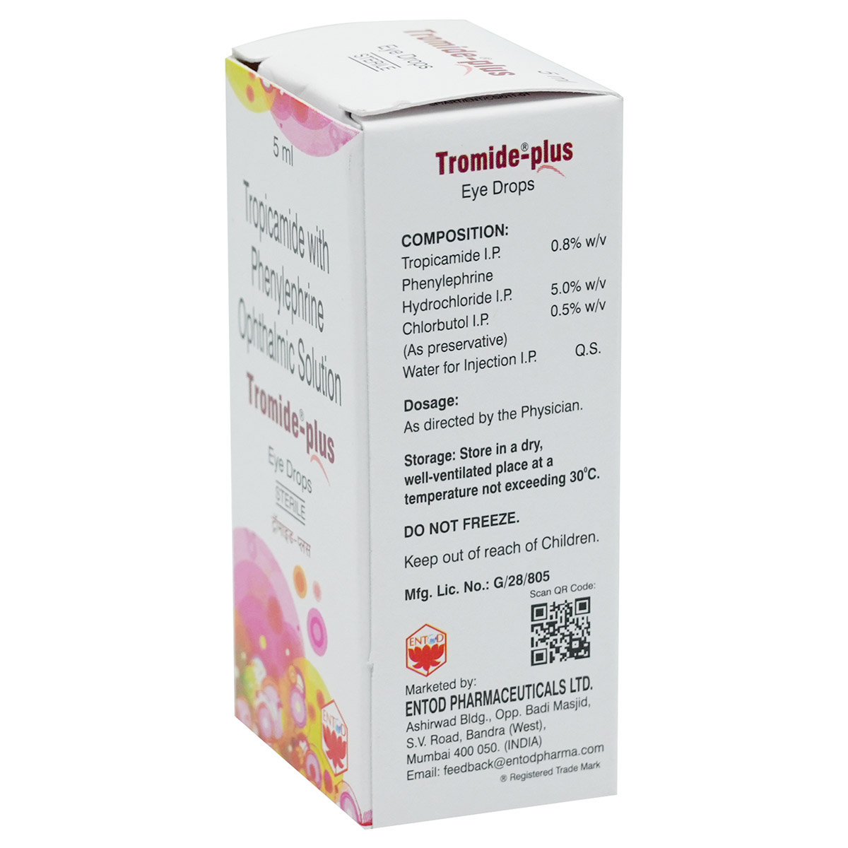 Tromide Plus Eye Drops 5 ml, Pack of 1 Eye Drops Tromide Plus Eye Drops 5 ml, Pack of 1 Eye Drops