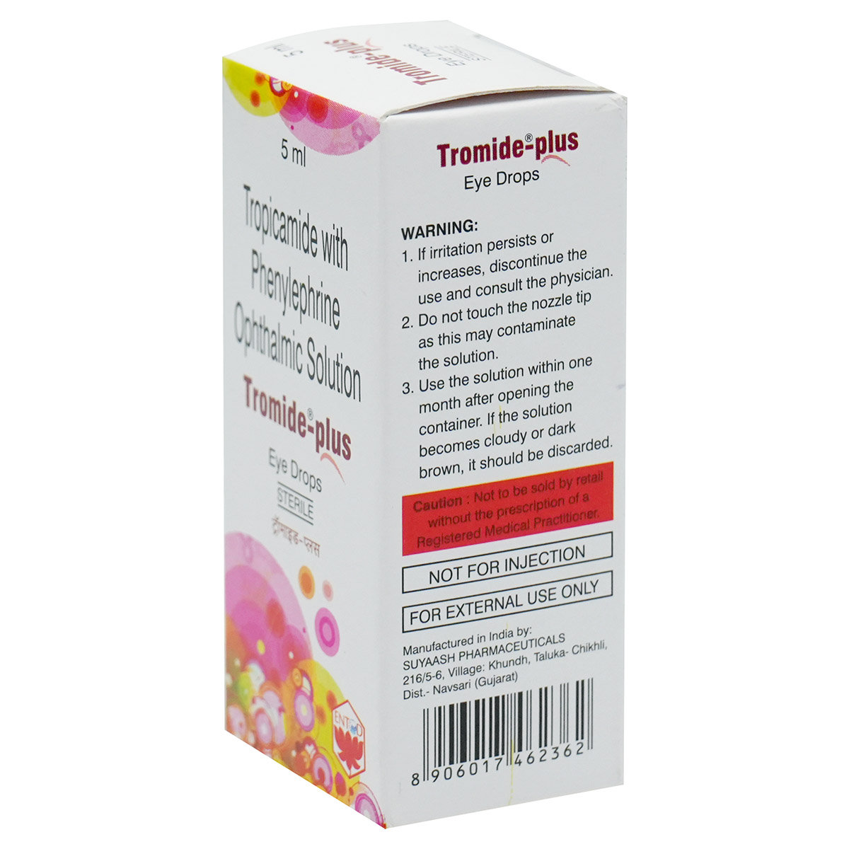 Tromide Plus Eye Drops 5 ml, Pack of 1 Eye Drops Tromide Plus Eye Drops 5 ml, Pack of 1 Eye Drops