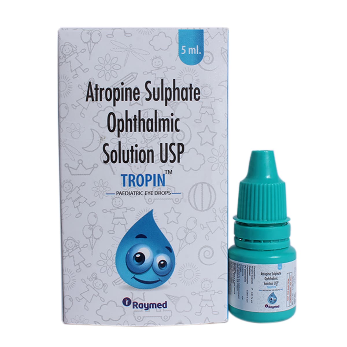 Tropin 0.01%W/V Paed Eye Drops 5Ml, Pack of 1 Drops Tropin 0.01%W/V Paed Eye Drops 5Ml, Pack of 1 Drops