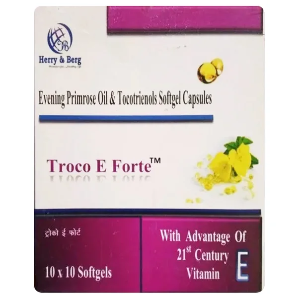 Troco E Forte Softgel Capsule 10's