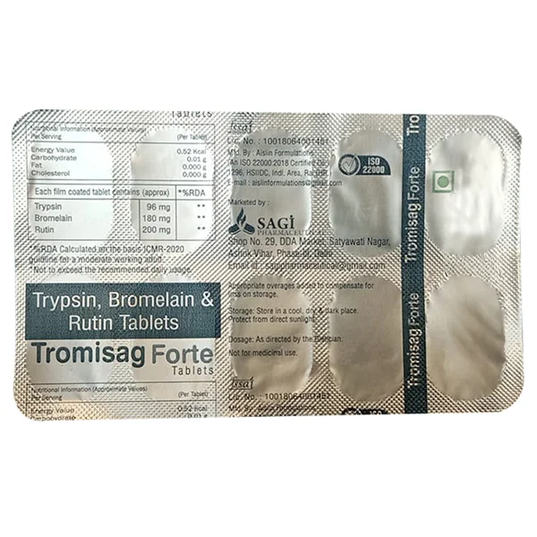 Tromisag Forte Tablet 10's