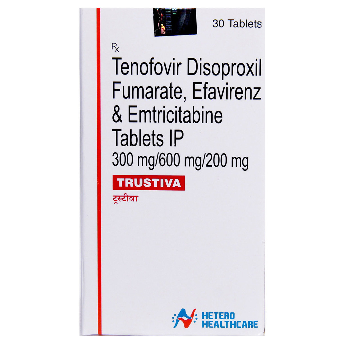 Trustiva Tablet 30's, Pack of 1 TABLET Trustiva Tablet 30's, Pack of 1 TABLET