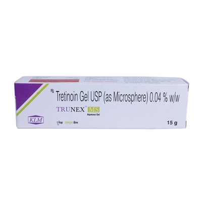 Trunex MS Aqueous Gel 15 gm, Pack of 1 GEL