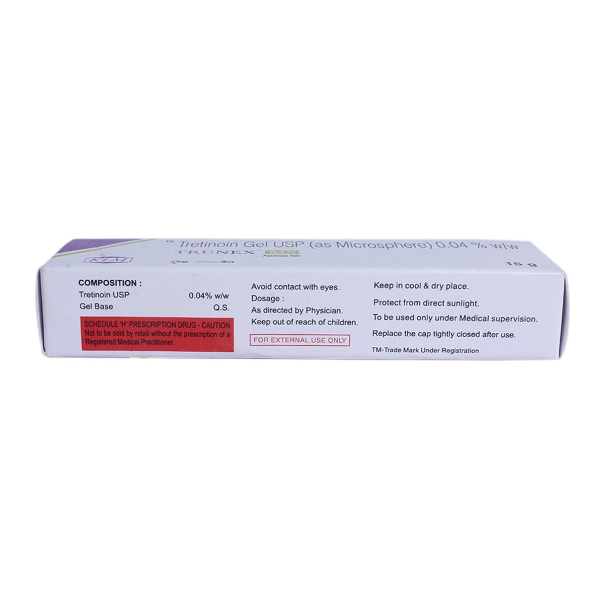 Trunex MS Aqueous Gel 15 gm Price, Uses, Side Effects, Composition ...