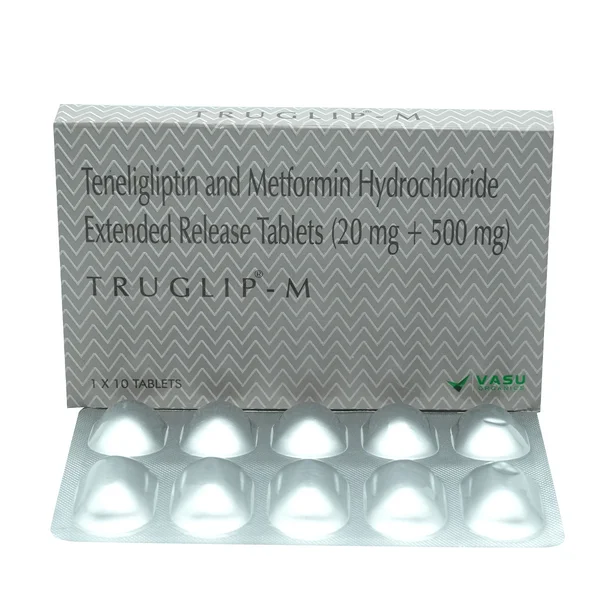 Truglip-M 20 mg/500 mg Tablet 10's