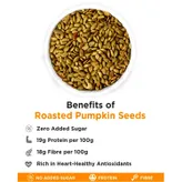True Elements Roasted Pumpkin Seeds, 125 gm, Pack of 1
