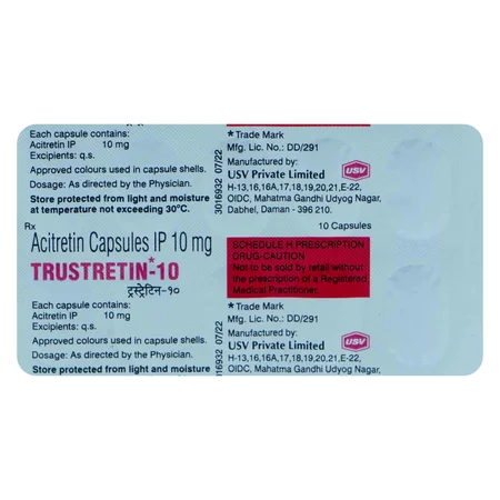 Trustretin-10 Capsule 10's