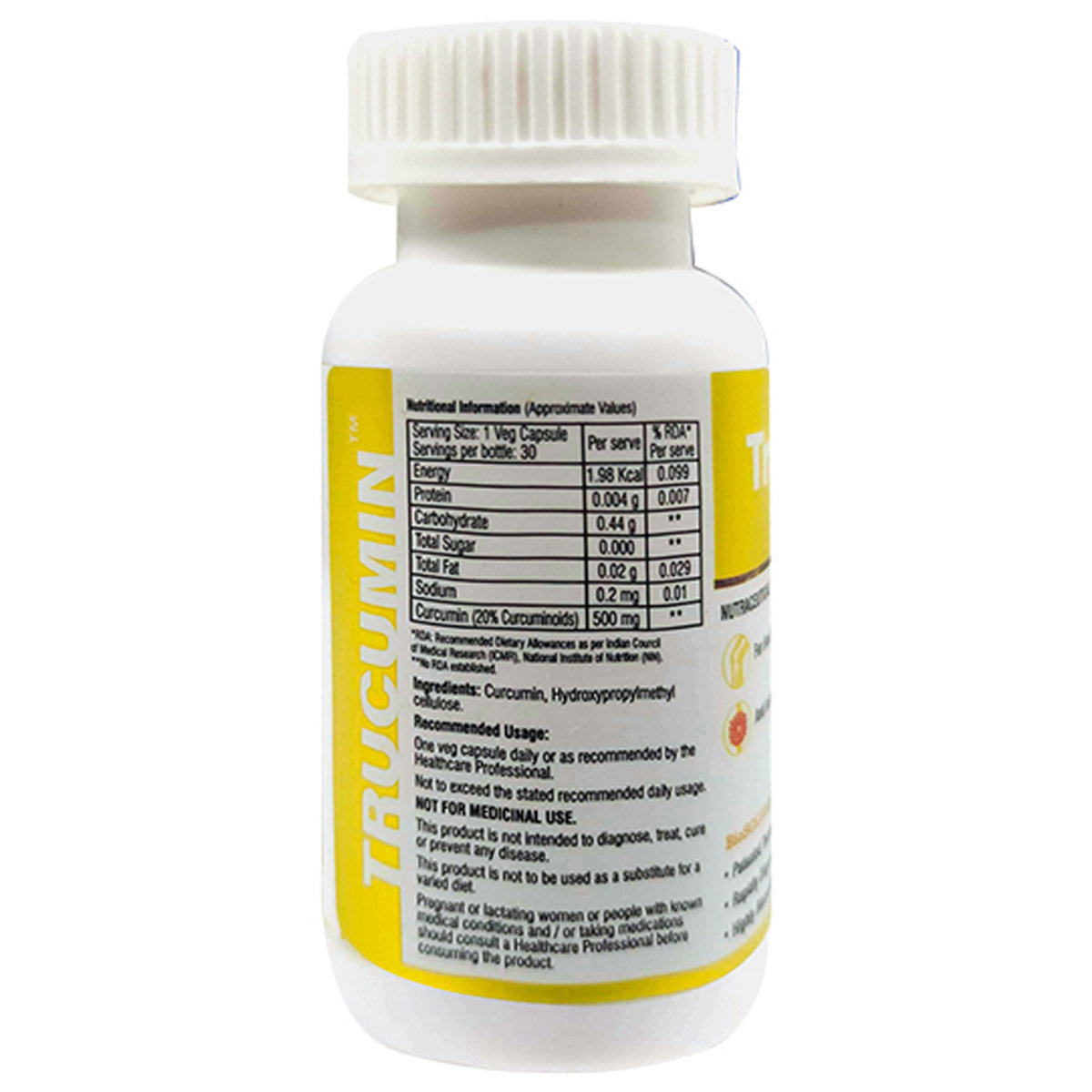 Trucumin Capsules 30's, Pack of 1 Trucumin Capsules 30's, Pack of 1