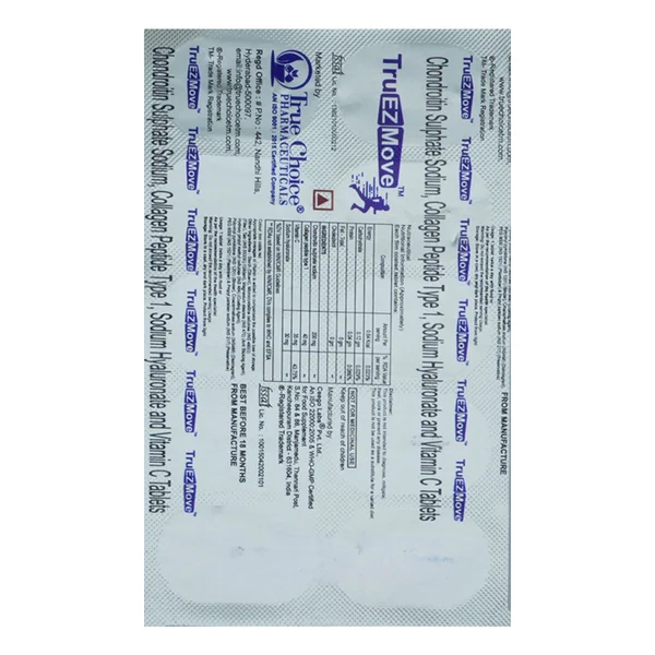 Truezmove Tablet 10's, Pack of 10 TabletS