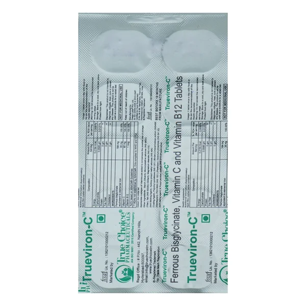 Trueviron-C Tablet 10's, Pack of 10 TabletS