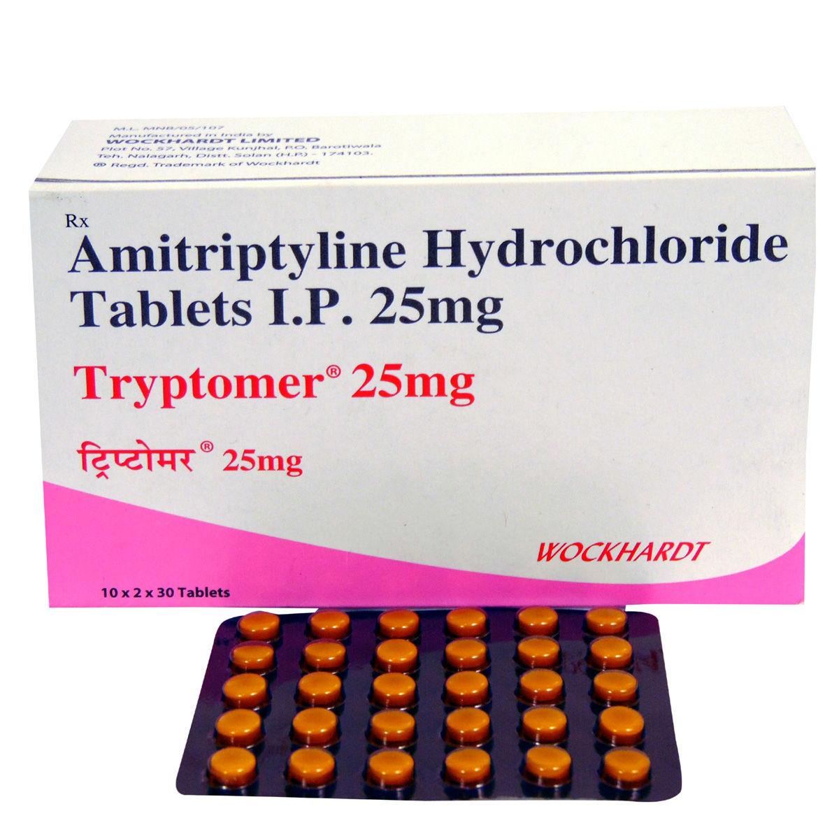 Buy Tryptomer 25 Tablet 30's Online