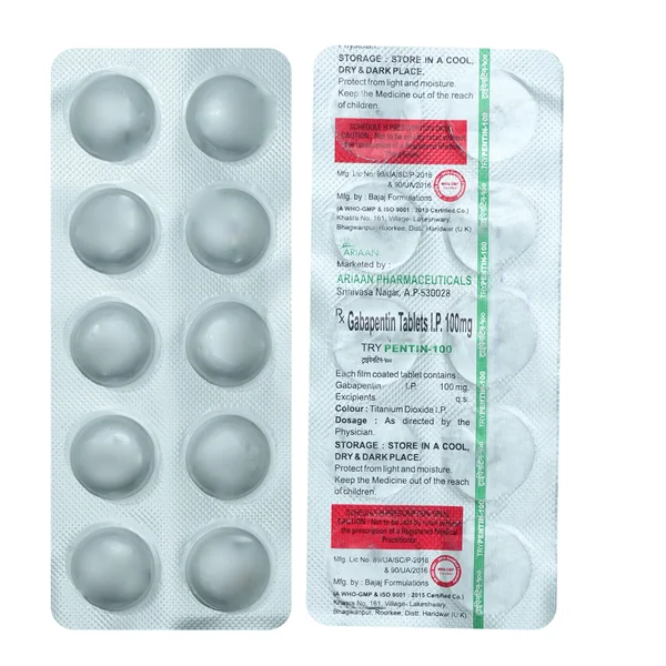 Trypentin 100 mg Tablet 10's