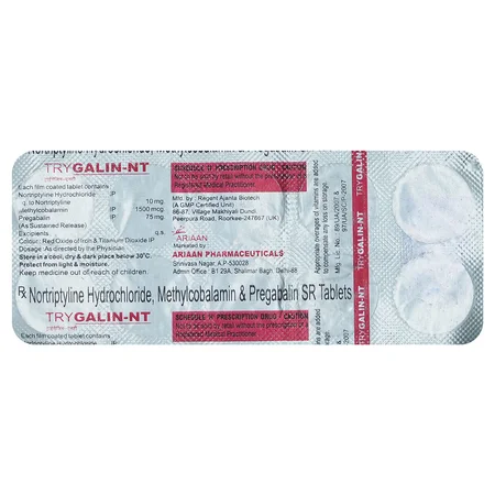 Trygalin-NT 75 mg Tablet 10's