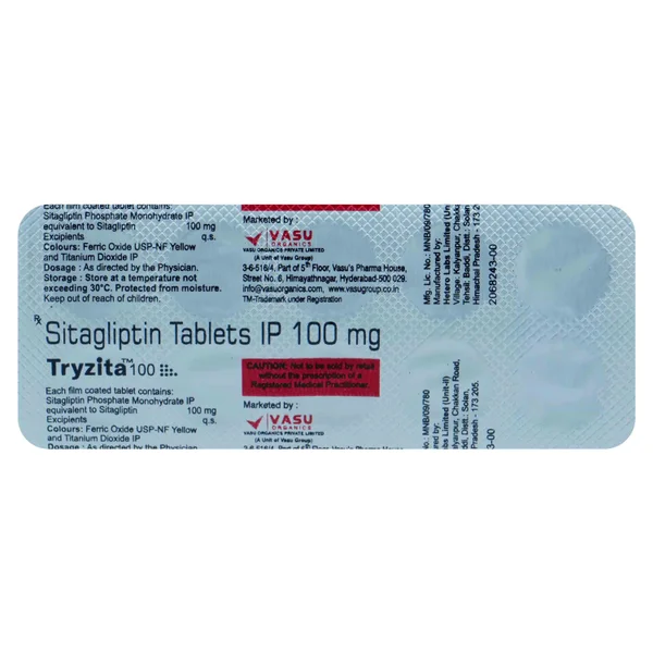 Tryzita 100 Tablet 10's
