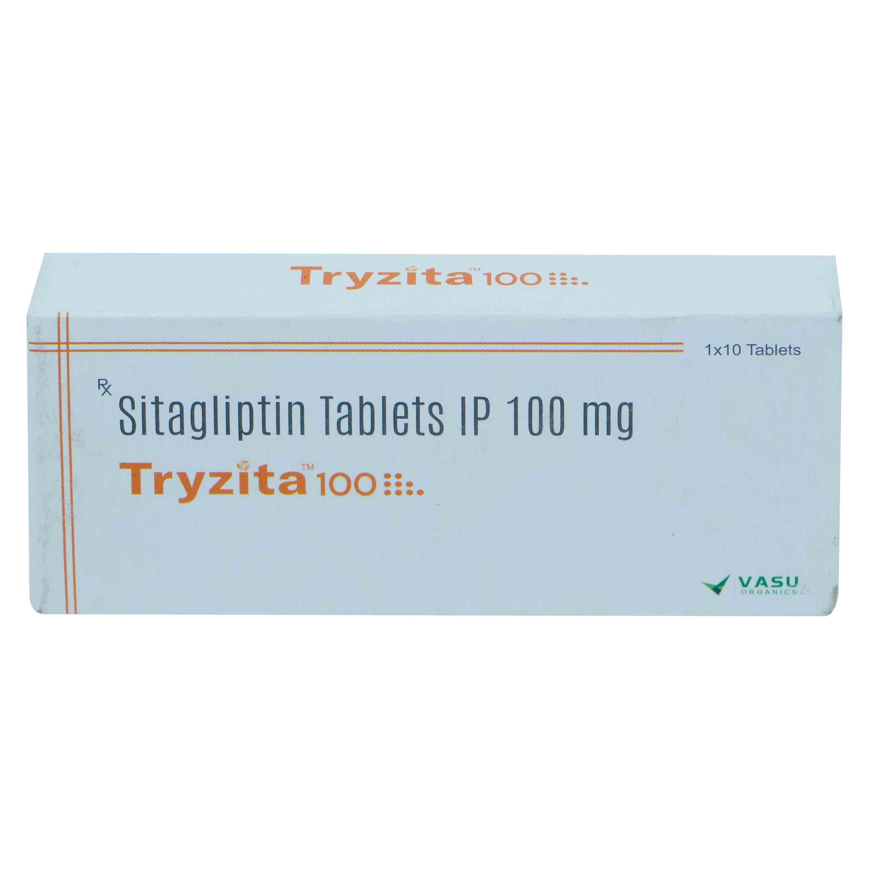 Tryzita 100 Tablet 10's, Pack of 10 TabletS Tryzita 100 Tablet 10's, Pack of 10 TabletS