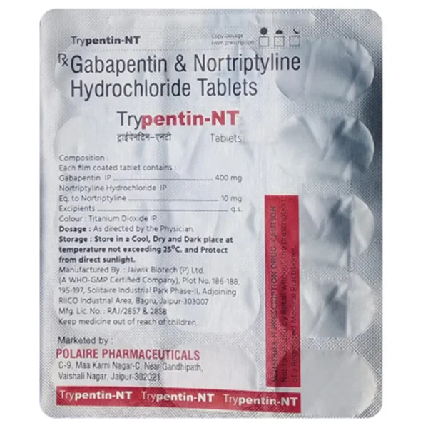 Trypentin-NT Tablet 15's