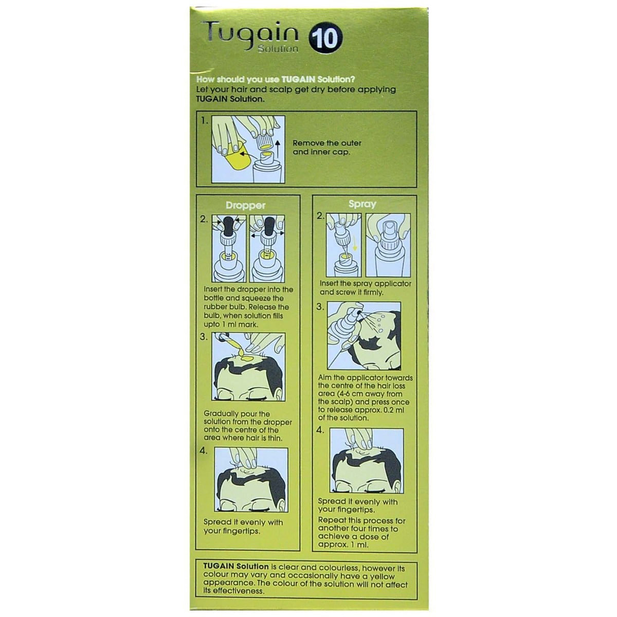 Tugain 10% Solution 60 ml, Pack of 1 SOLUTION Tugain 10% Solution 60 ml, Pack of 1 SOLUTION