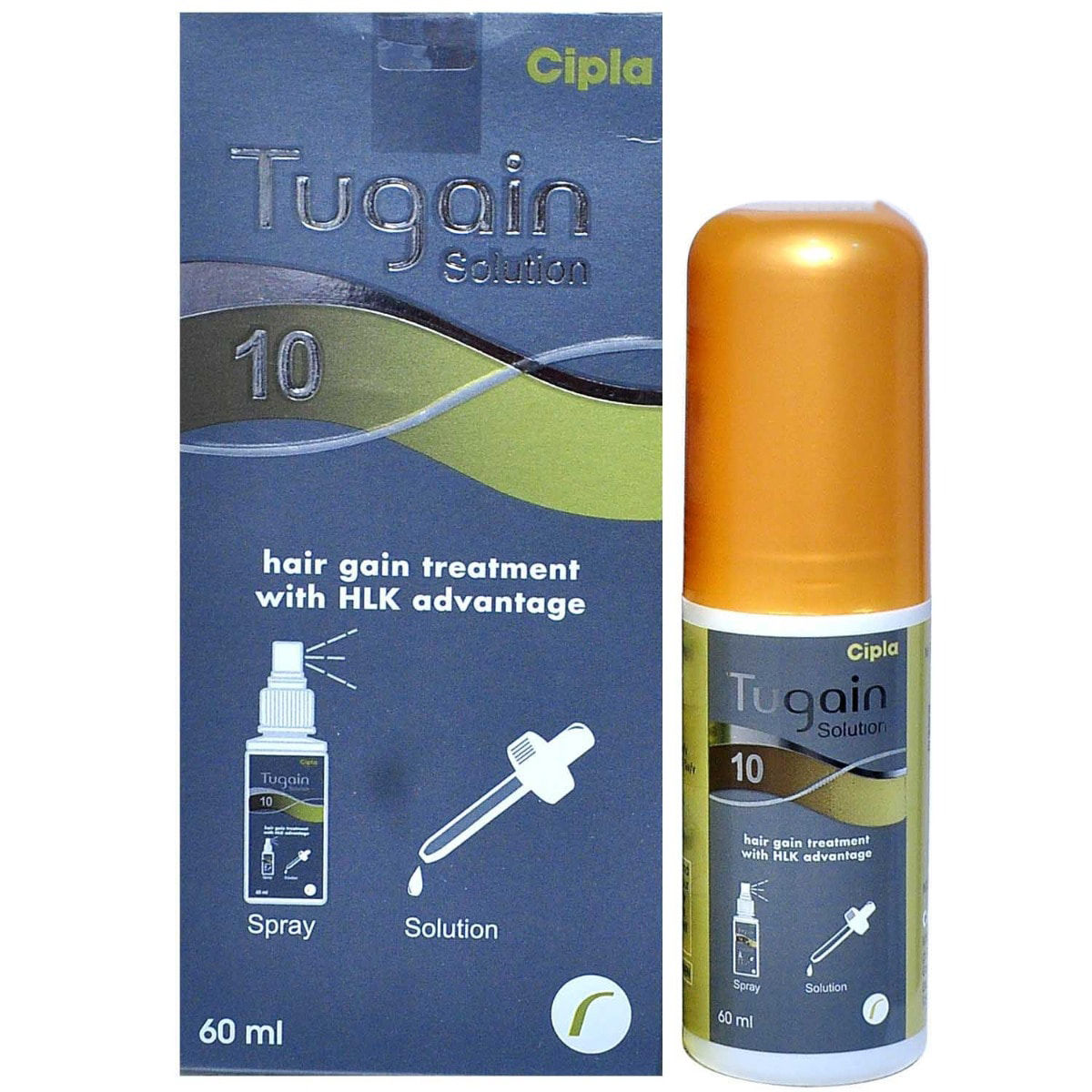 Tugain 10% Solution 60 ml, Pack of 1 SOLUTION
