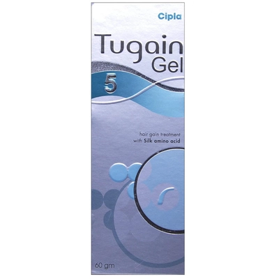 Tugain 5% Gel 60 gm, Pack of 1 GEL