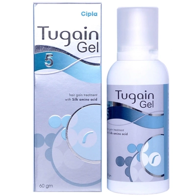 Tugain 5% Gel 60 gm, Pack of 1 GEL