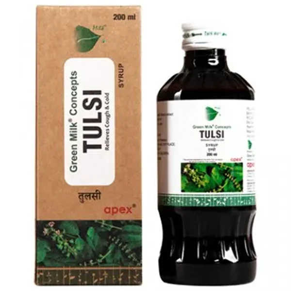 Apex Tulsi Syrup, 200 ml, Pack of 1