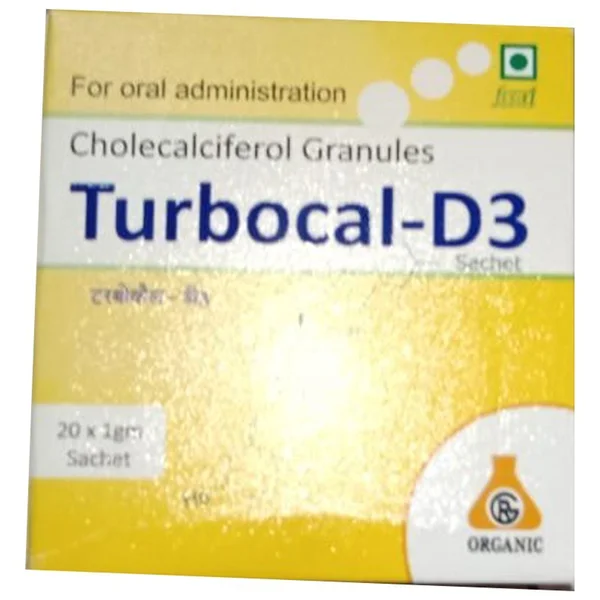 Turbocal D3 Sachet 1 gm