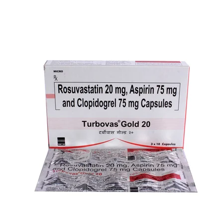 Turbovas Gold 20/75/75mg Capsule 10's