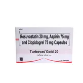 Turbovas Gold 20/75/75mg Capsule 10's, Pack of 10 CapsuleS
