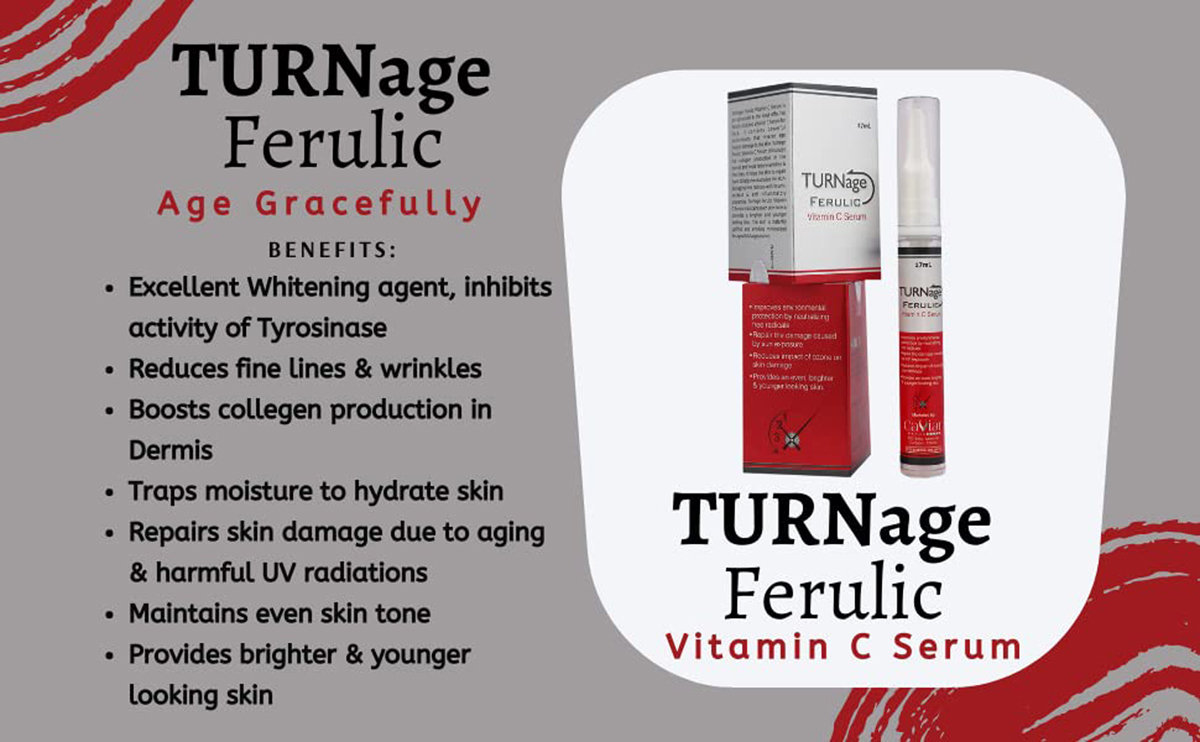 Turnage Ferulic Vitamin C Serum 17 ml, Pack of 1 Turnage Ferulic Vitamin C Serum 17 ml, Pack of 1