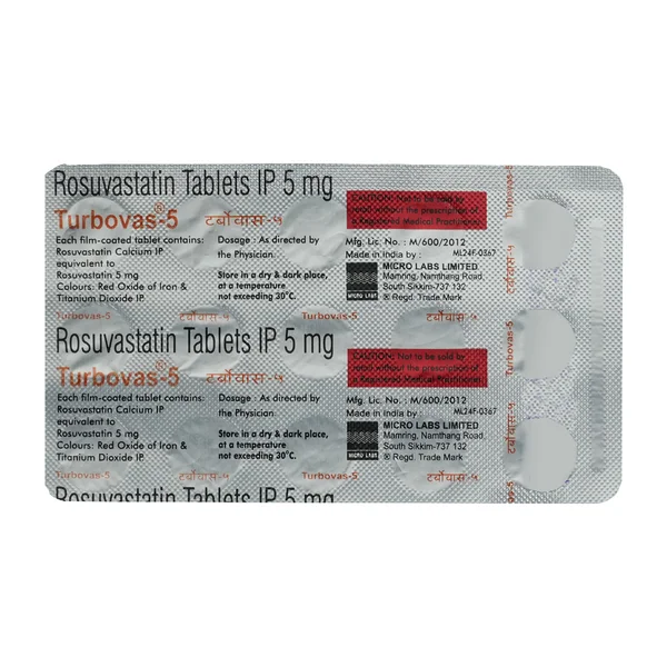 Turbovas-5 Tablet 15's