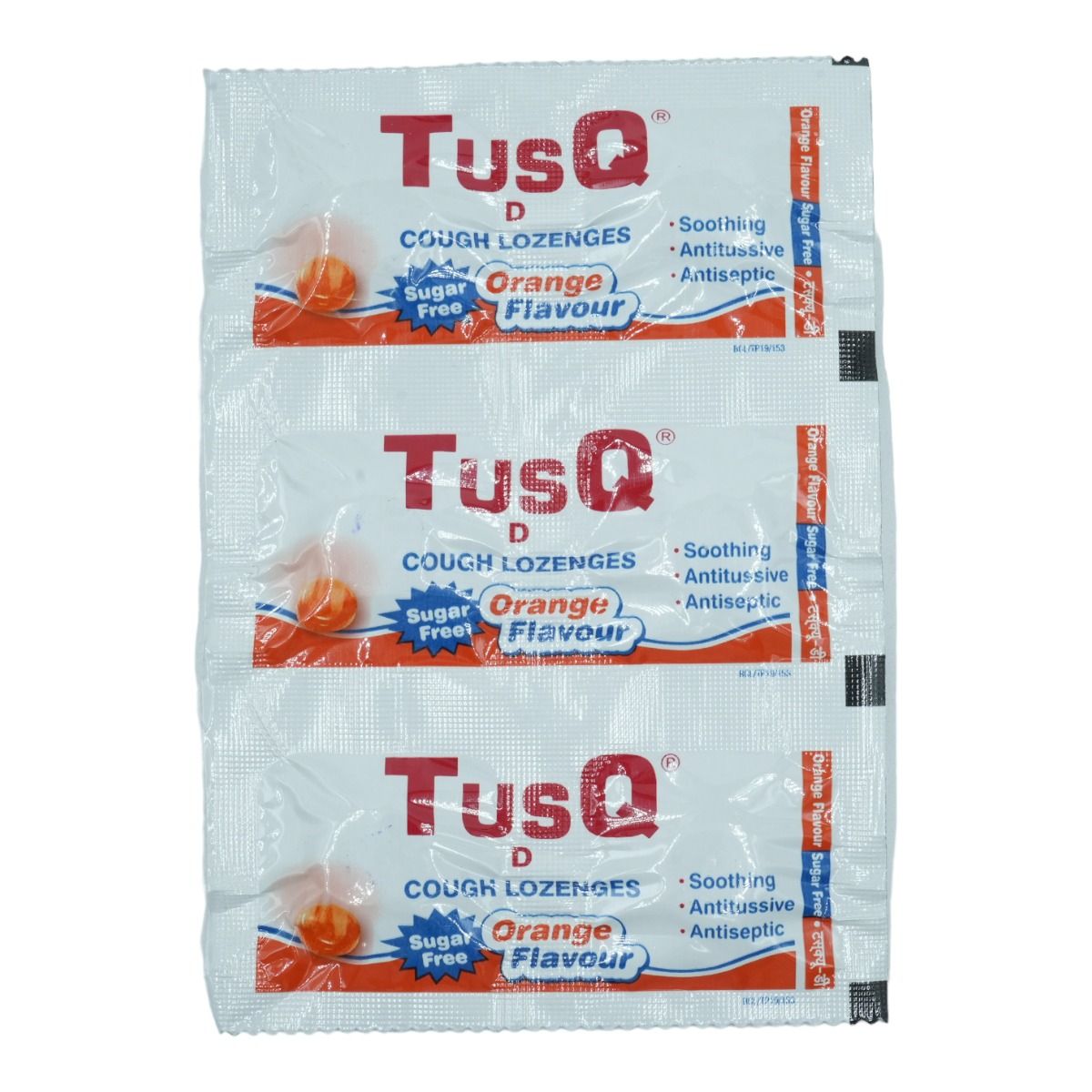 Buy Tusq D Orange Cough Lozenges 6's Online