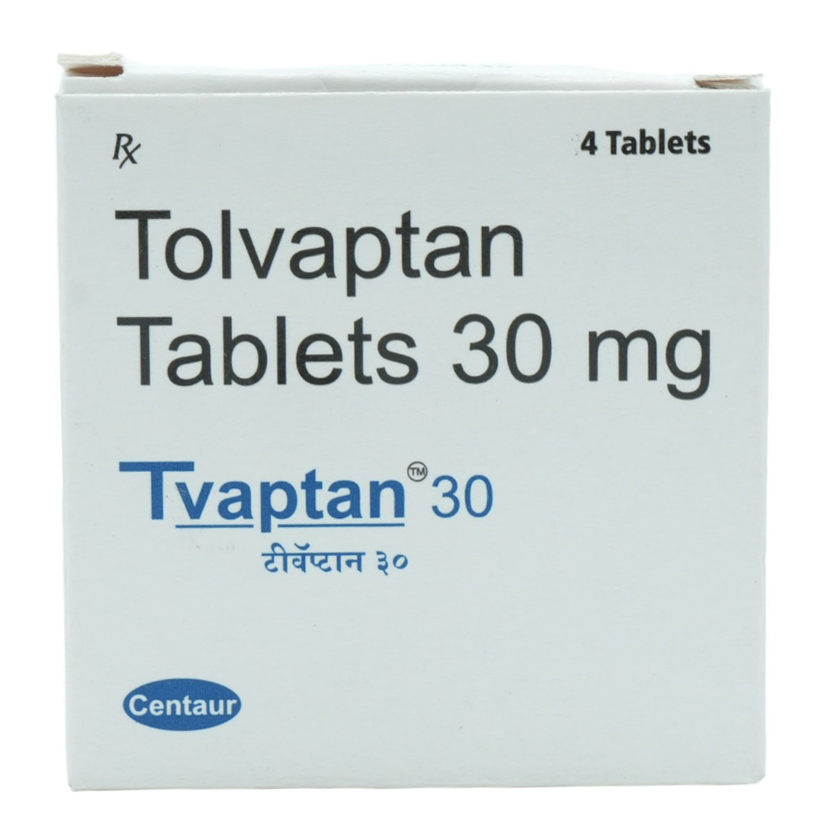 TVAPTAN 30MG TABLET, Pack of 4 TABLETS TVAPTAN 30MG TABLET, Pack of 4 TABLETS
