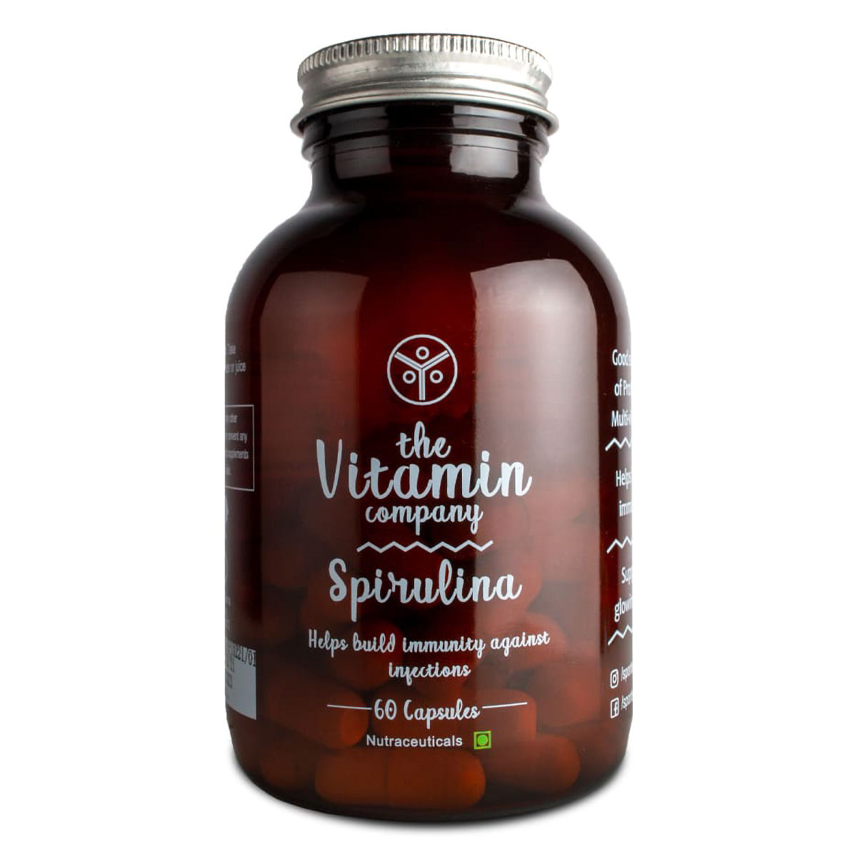 The Vitamin Company Spirulina, 60 Capsules Uses, Benefits, Price