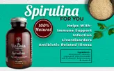 The Vitamin Company Spirulina, 60 Capsules, Pack of 1