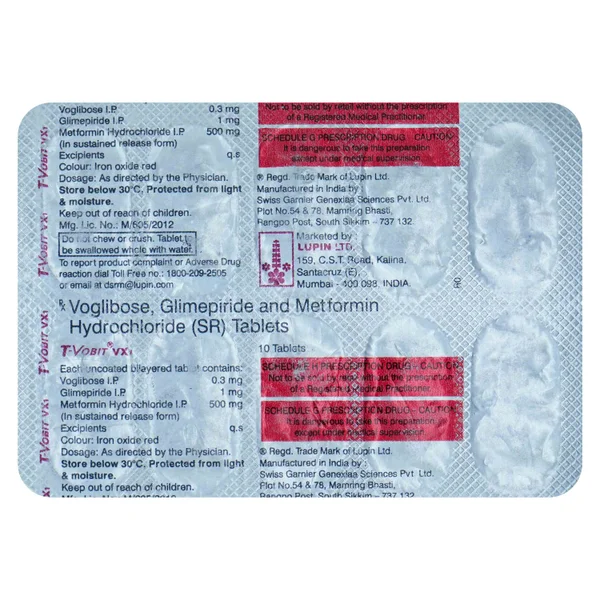 T-Vobit VX1 Tablet 10's