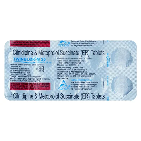 Twinblok-M 25 Tablet 10's