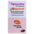 Tygacil 50 mg Injection 1's