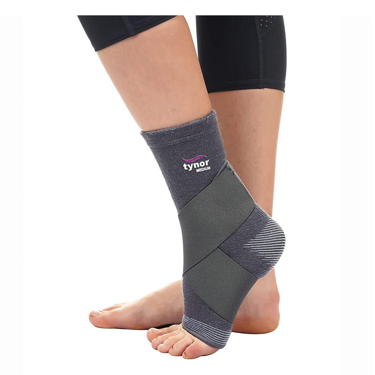 Tynor Ankle Binder Single Medium, 1 Count Uses, Benefits, Price
