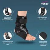 Tynor Ankle Brace Single Small, 1 Count, Pack of 1