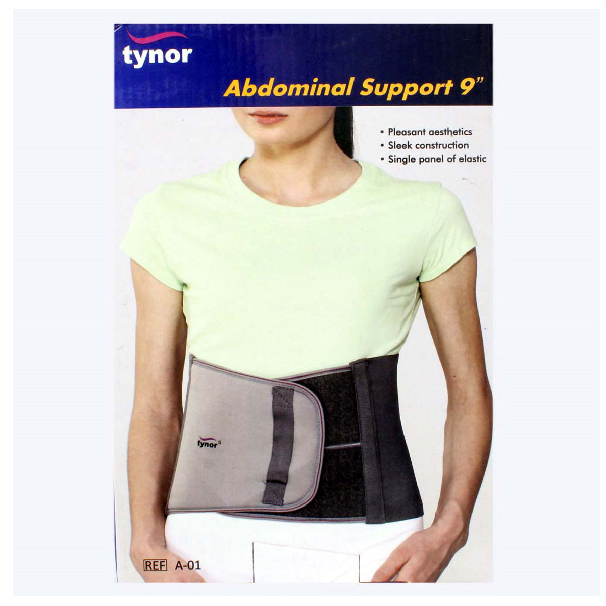 Tynor Abdominal Support 9 Belt Xl, 1 Count Price, Uses, Side