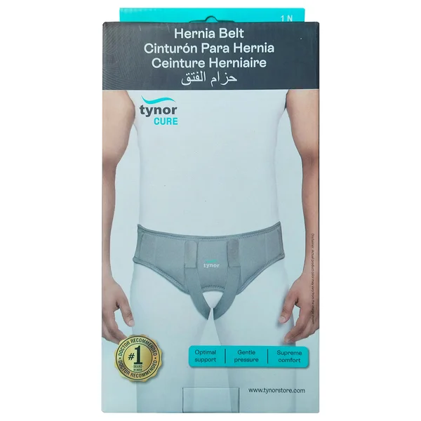 Tynor Cure Hernia Belt Plus A16, 1 Count