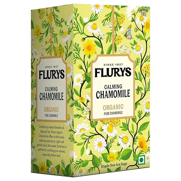 Flurys Calming Cleansing Organic Tea Bags, 20 Count, Pack of 1