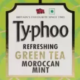 Ty.phoo Refreshing Moroccan Mint Green Tea Bags, 25 Count, Pack of 1