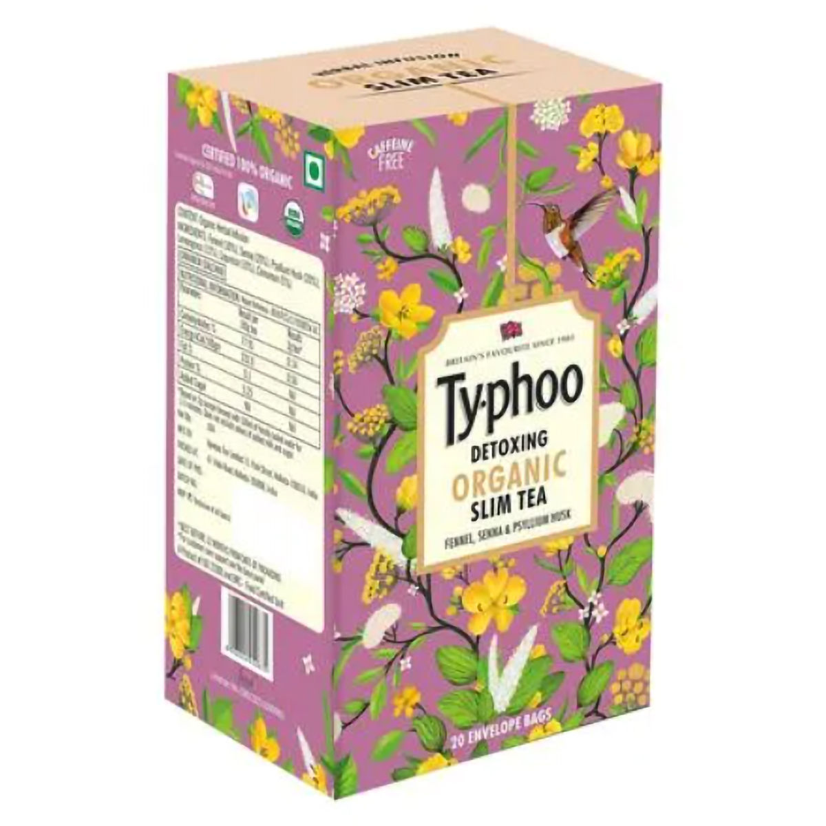 Buy Ty.phoo Detoxing Organic Slim Tea Bags, 20 Count Online