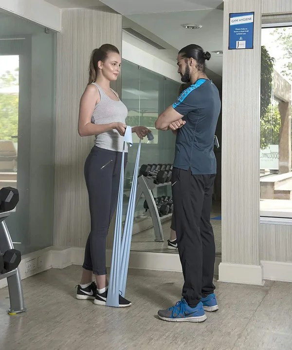 Tynor Tyroband 2.1, Leg & Thigh Exerciser Blue, 1 Count