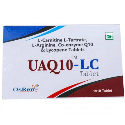 UAQ10-LC Tablet 10's, Pack of 10 TabletS