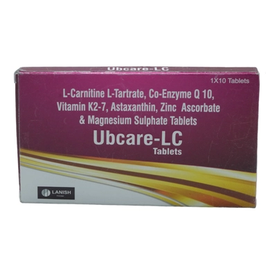 Ubcare LC Tablet 10's, Pack of 10