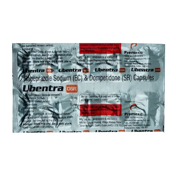 Ubentra DSR Capsule 10's, Pack of 10