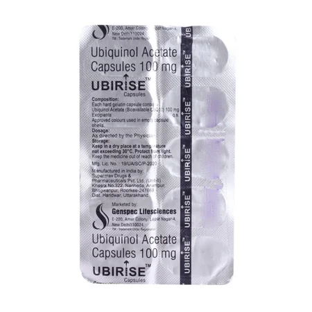 Ubirise 100 mg Capsule 10's