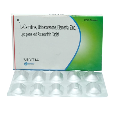 Ubivit LC Tablet 10's, Pack of 10 TABLETS